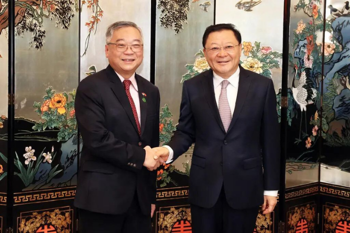新加坡副总理访华，新粤重申牢固合作